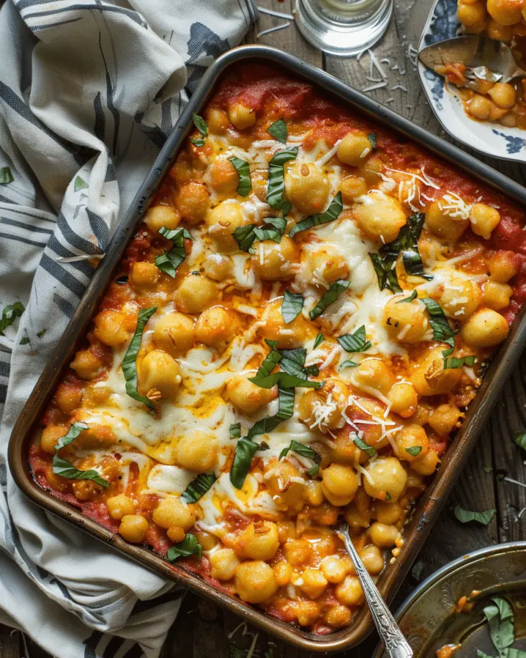 Sheet Pan Gnocchi & Chickpeas