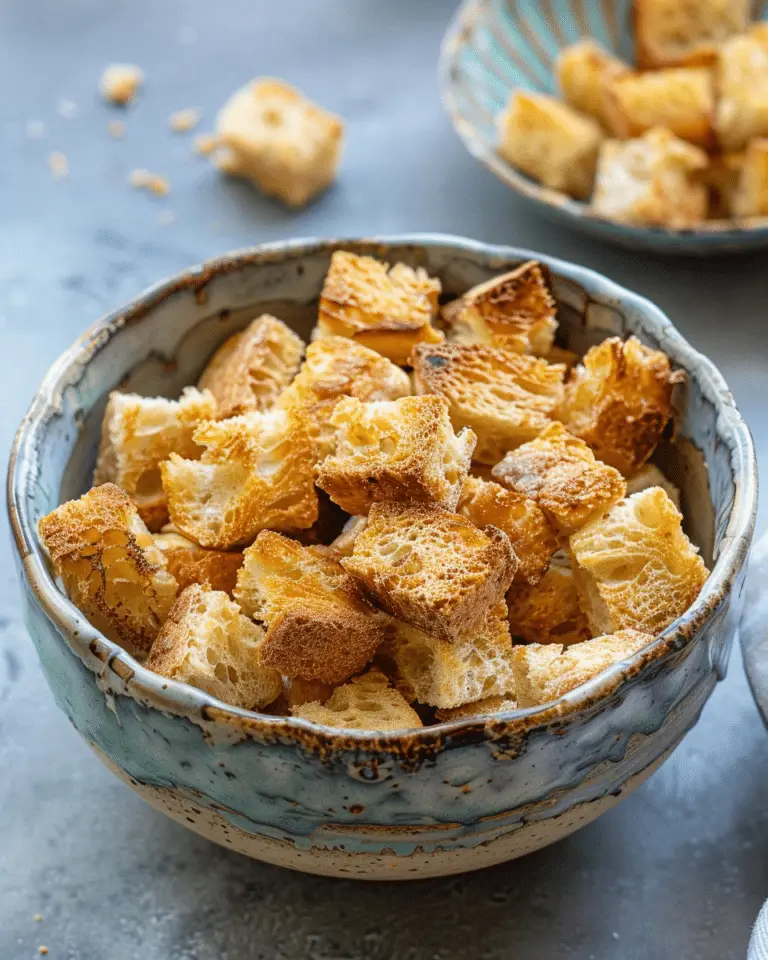 Air Fryer Croutons