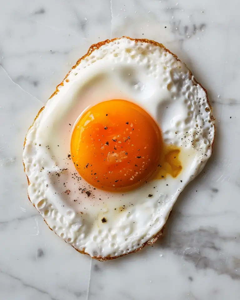 Fried Egg with Ketchup
