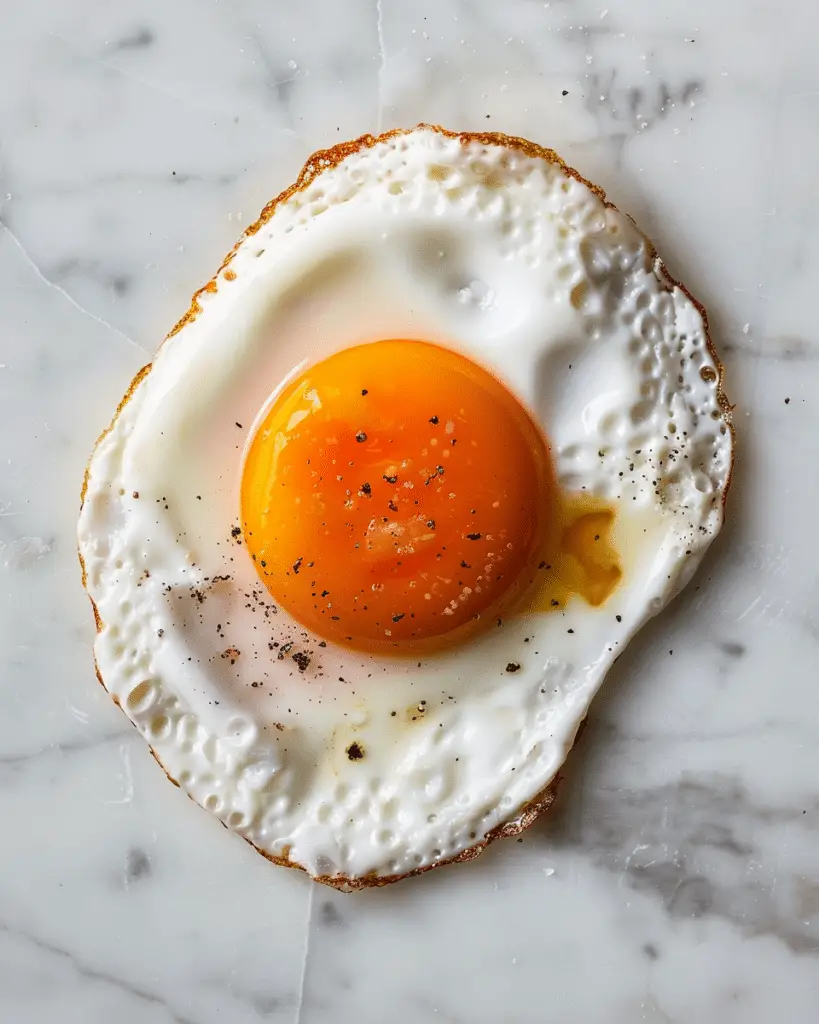 Fried Egg with Ketchup