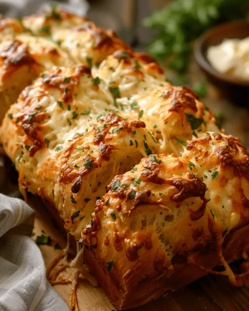Cheesy Pull Apart Bread