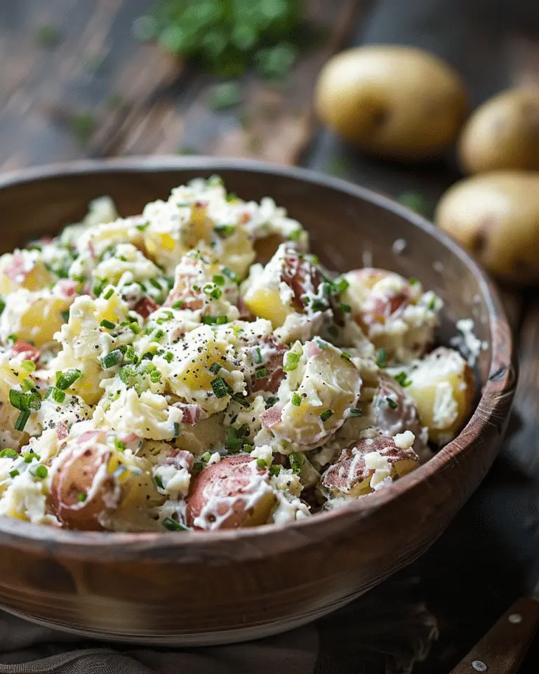 Smashed Potato Salad