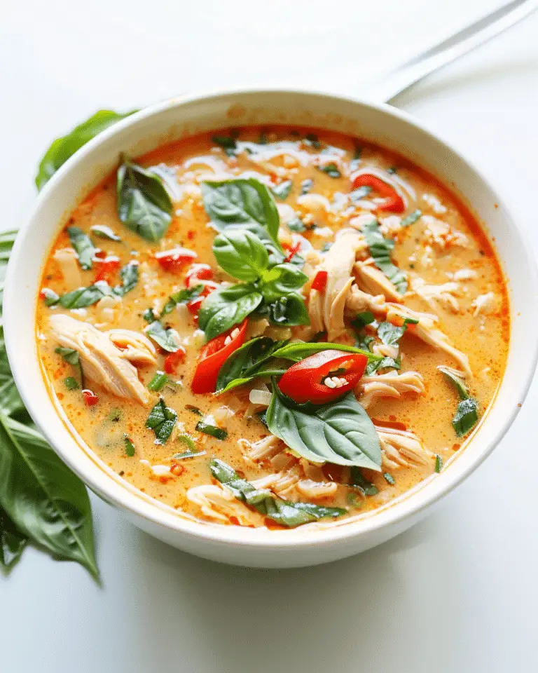 Panera Thai Chicken Soup (Copycat)