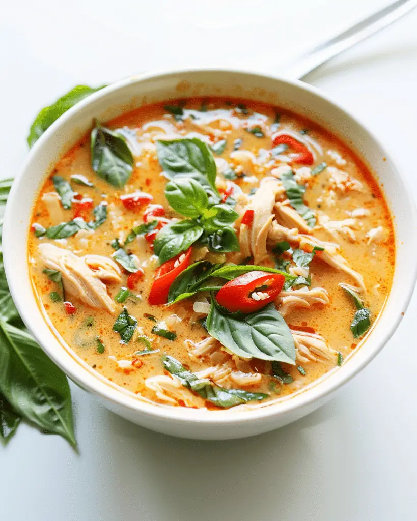 Panera Thai Chicken Soup (Copycat)