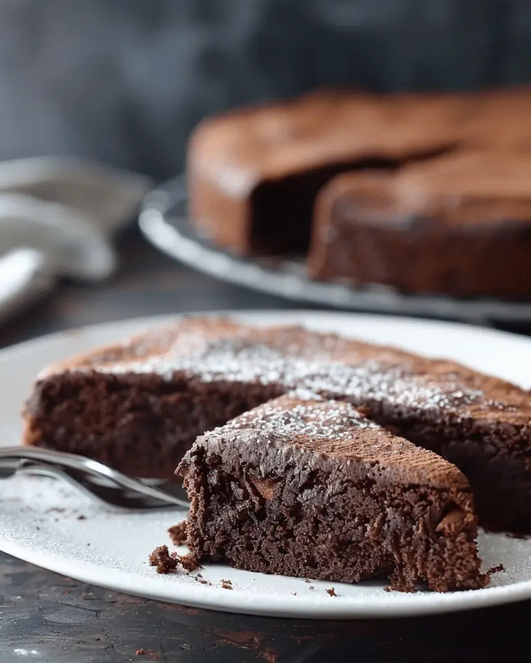Apple Chocolate Cake (Gluten-Free, Paleo, DF)