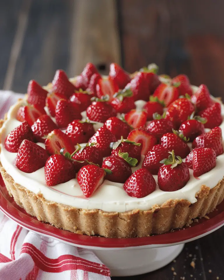 Strawberry Cheesecake Pie