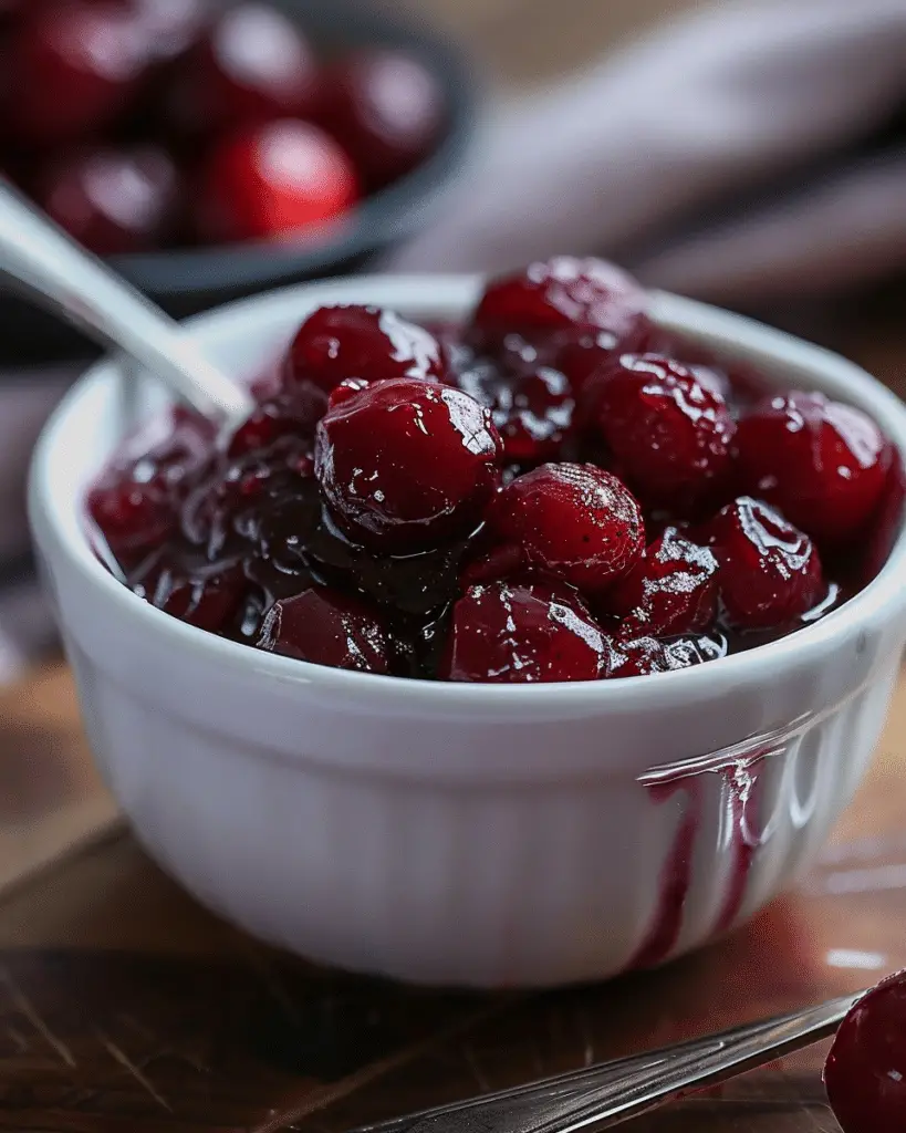 Easy 2-Ingredient Cherry Compote