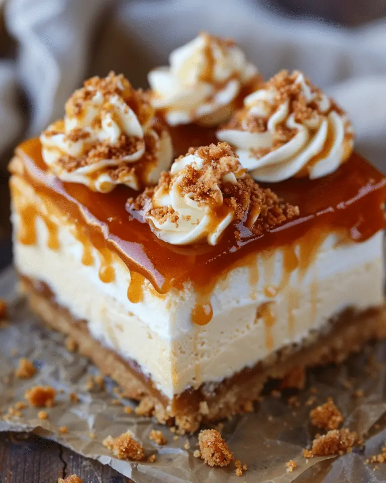 Dulce de Leche Cheesecake Bars