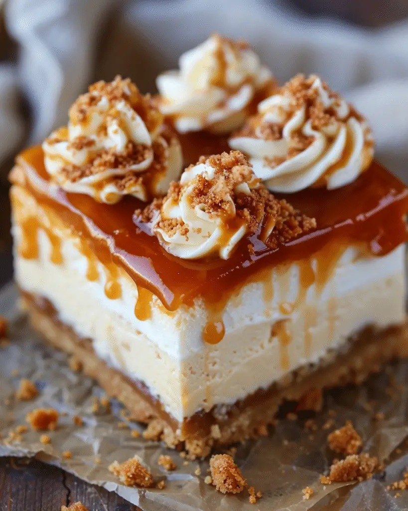 Dulce de Leche Cheesecake Bars