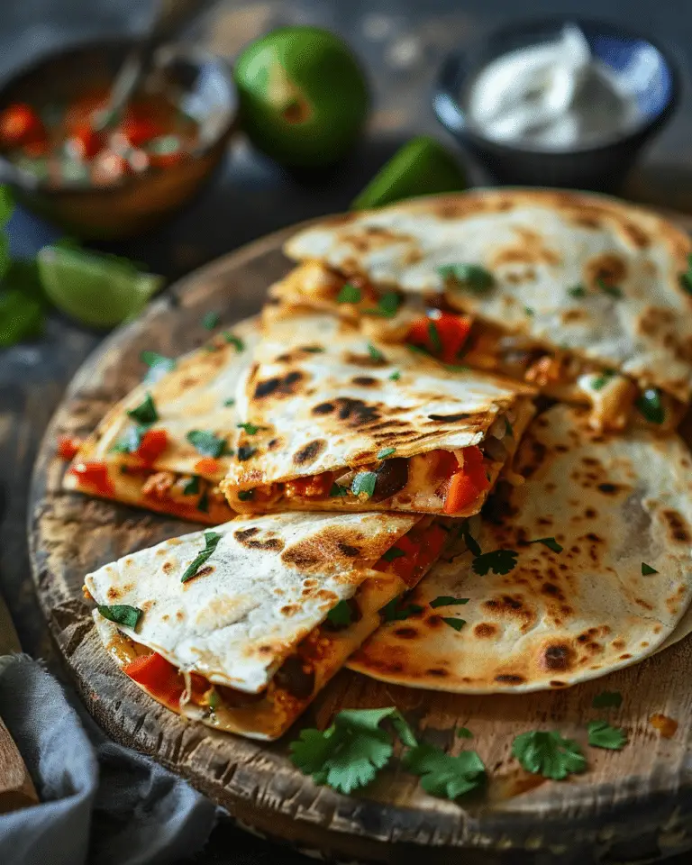 Mediterranean Quesadillas