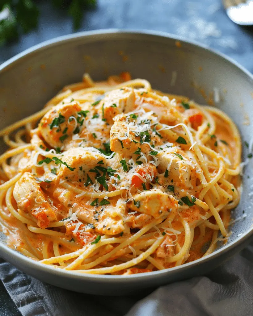 Ultimate Chicken Spaghetti