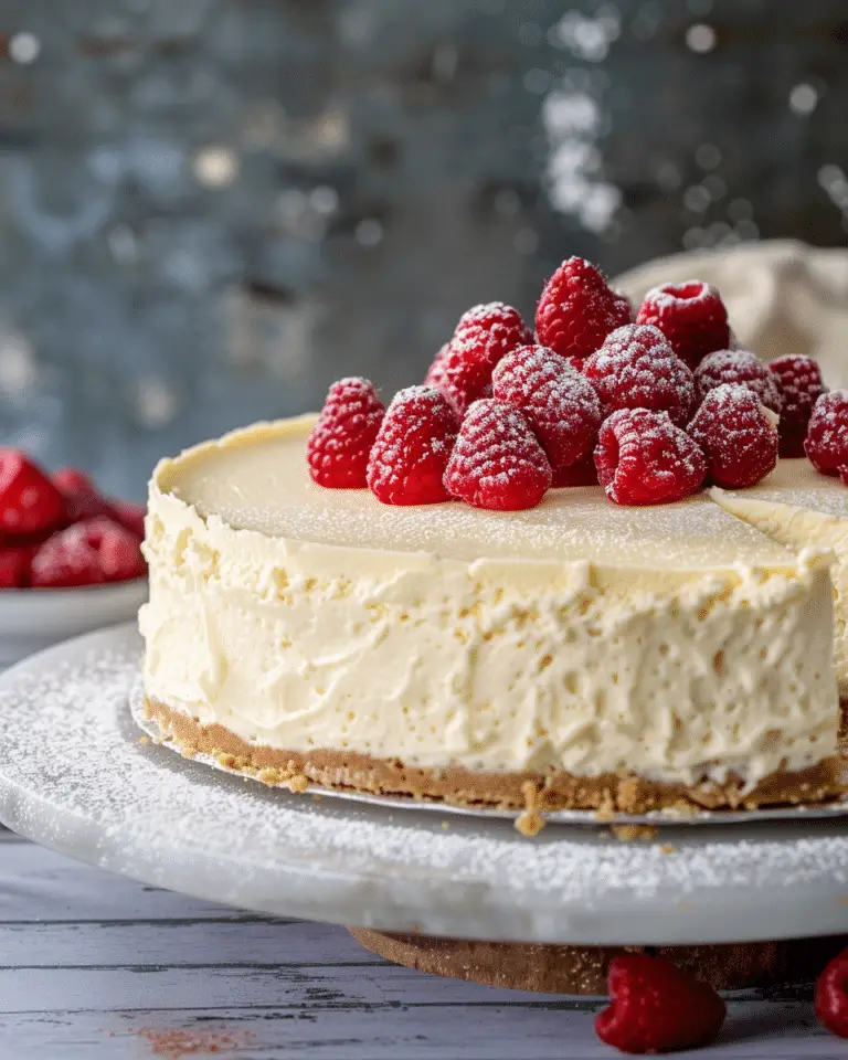 White Chocolate Cheesecake