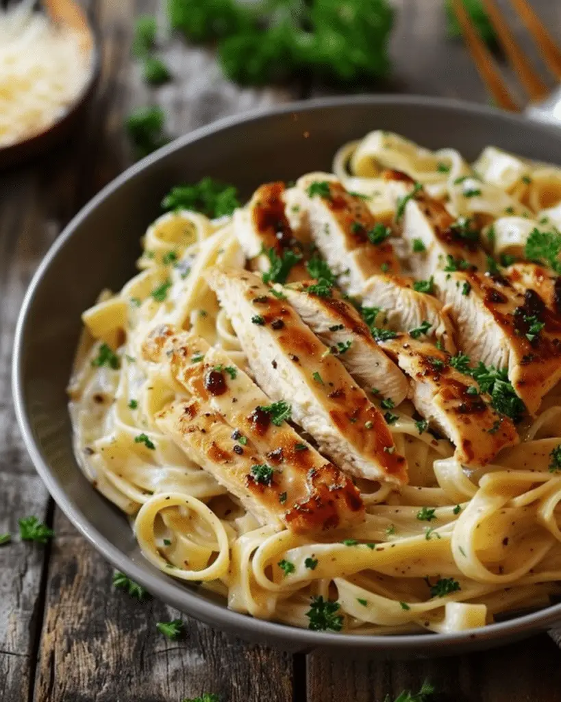 Dairy Free Chicken Alfredo
