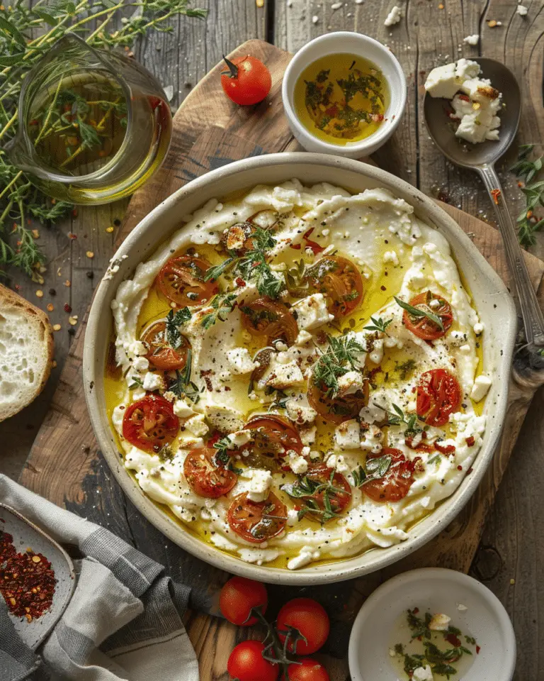 Best  Baked Feta Potatoes