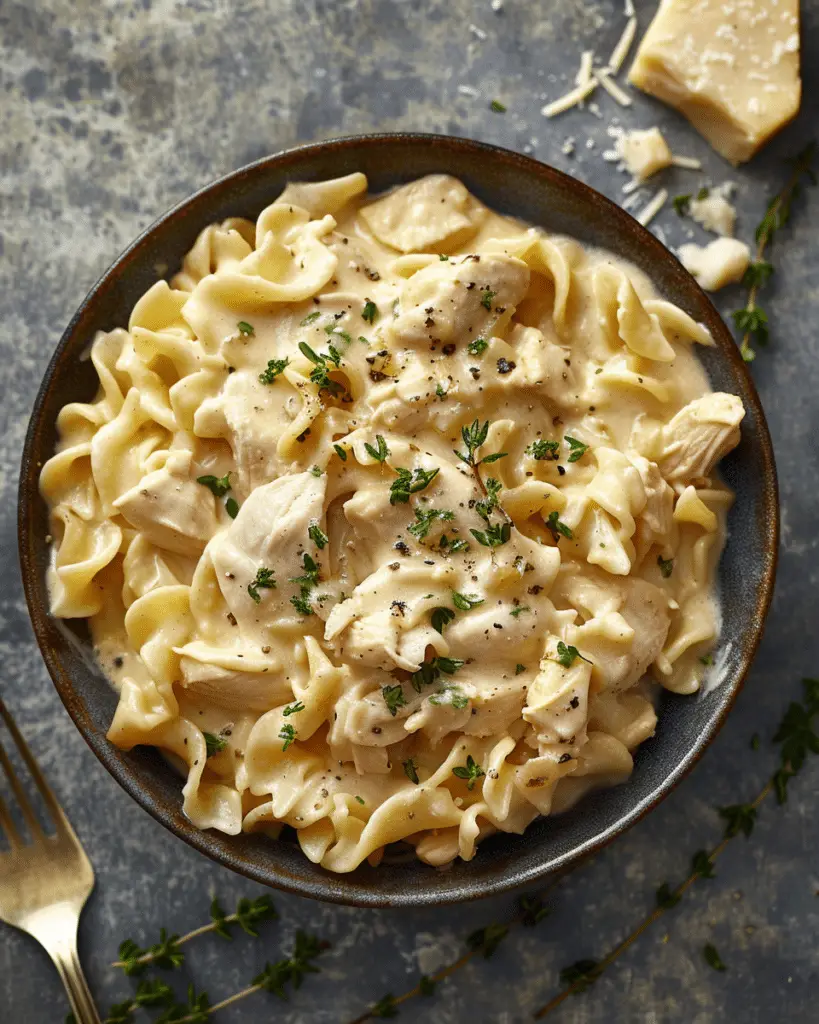 Homestyle Chicken and Noodles