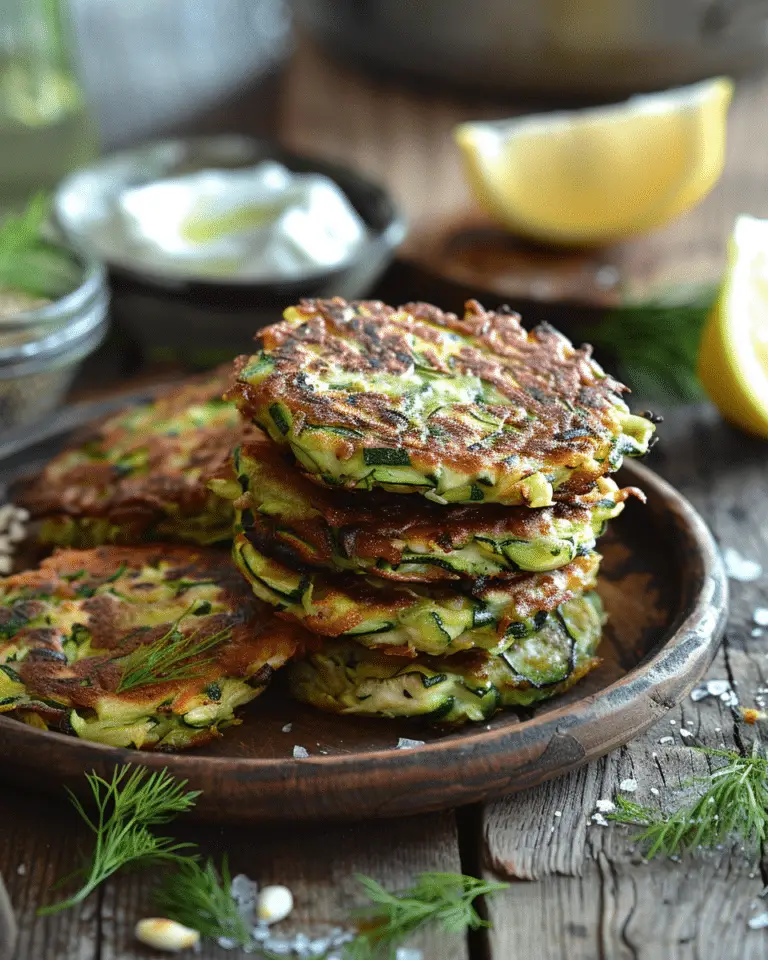 Crispy Kolokythokeftedes (The Only Greek Zucchini Fritters Recipe You Need)