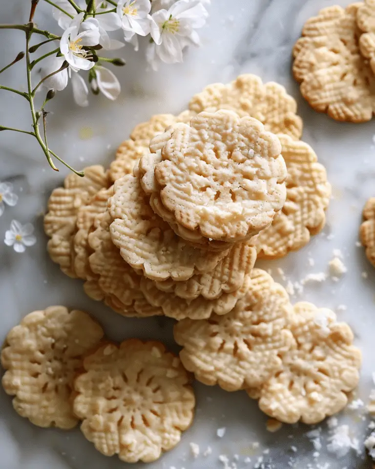 3-Ingredient Butter Cookies