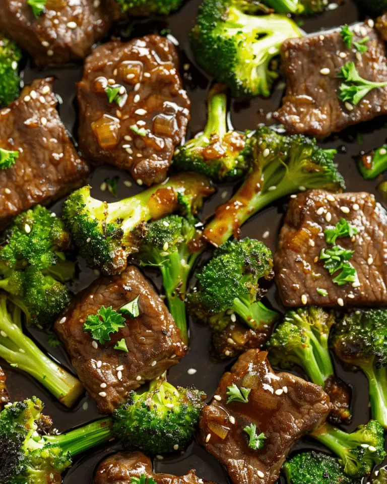 Sheet Pan Beef and Broccoli