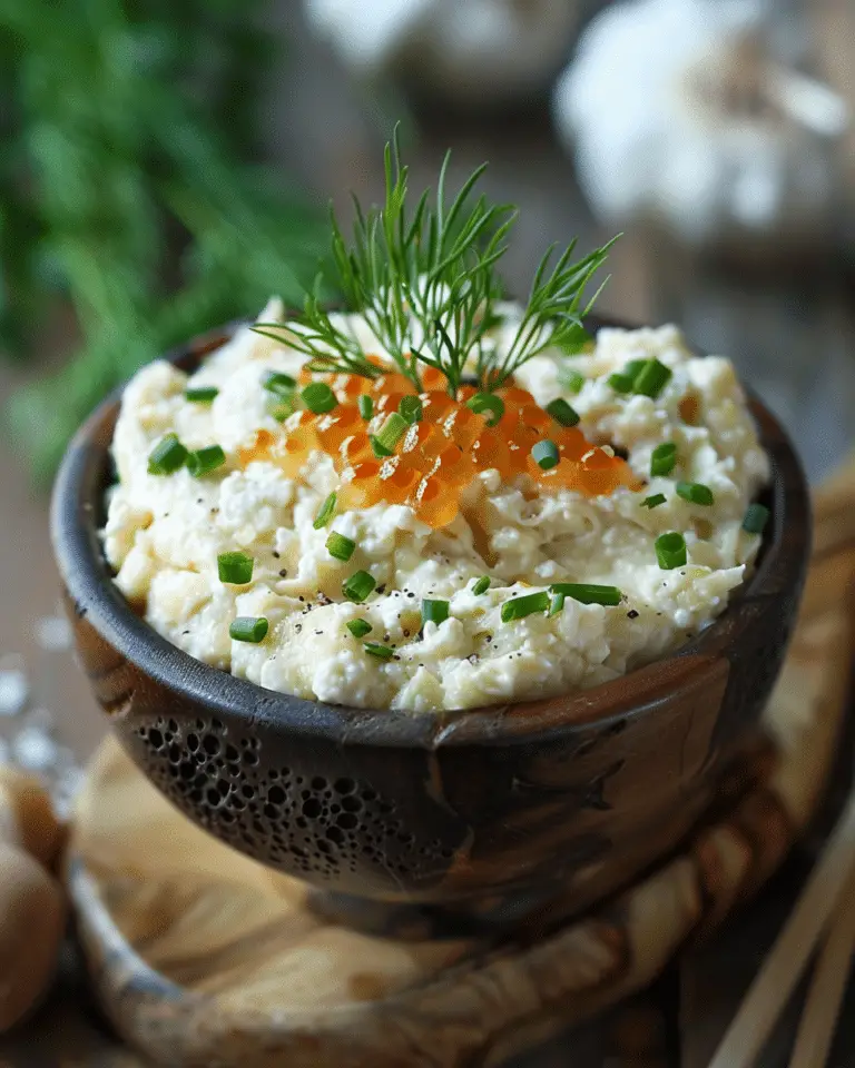 Cream Cheese Dip with Spicy Pollock Roe (Mentai Cheese Dip)