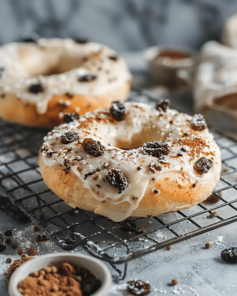 Cinnamon Raisin Bagels
