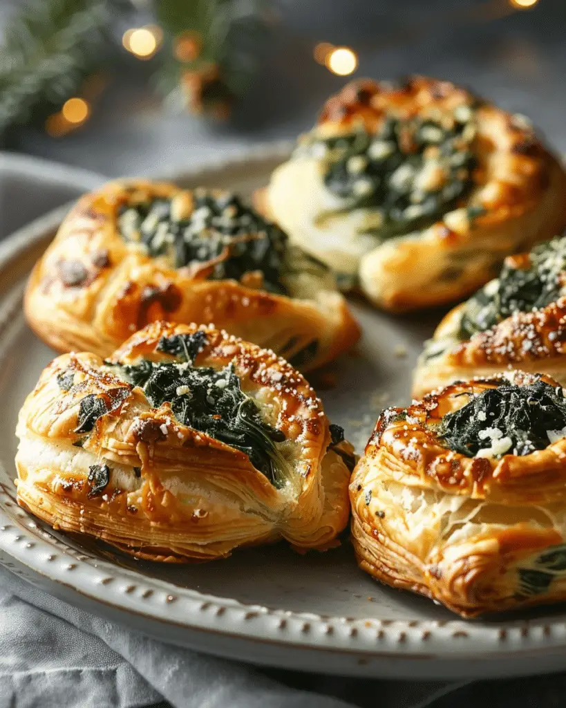 Greek Spinach Puffs