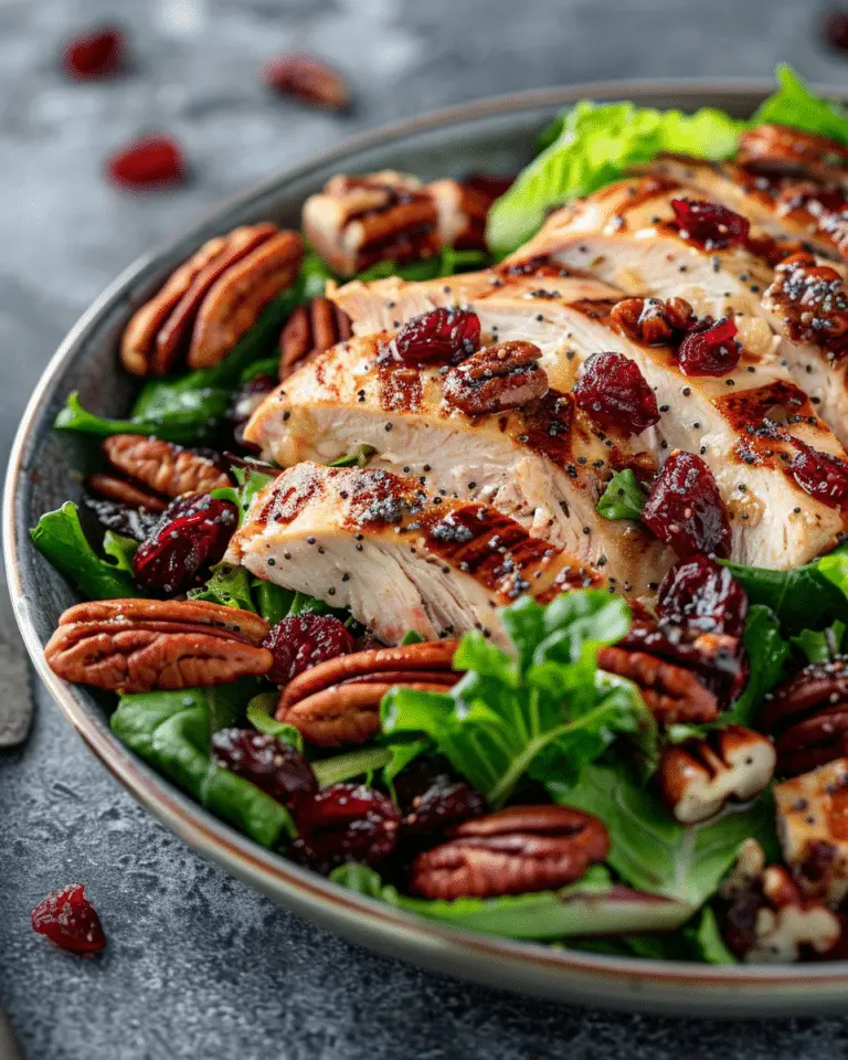 Best  Cranberry Pecan Chicken Salad with Poppy Seed Dressing
