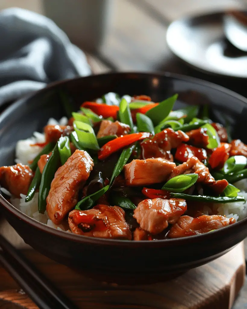 Chicken and Vegetables Stir Fry