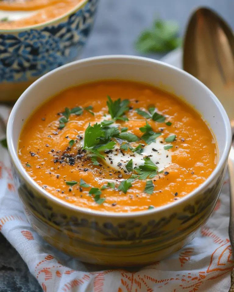 Carrot Apple Soup