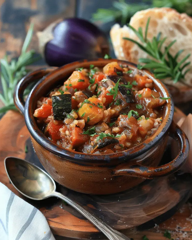 Mediterranean Vegetable Stew (Ratatouille)