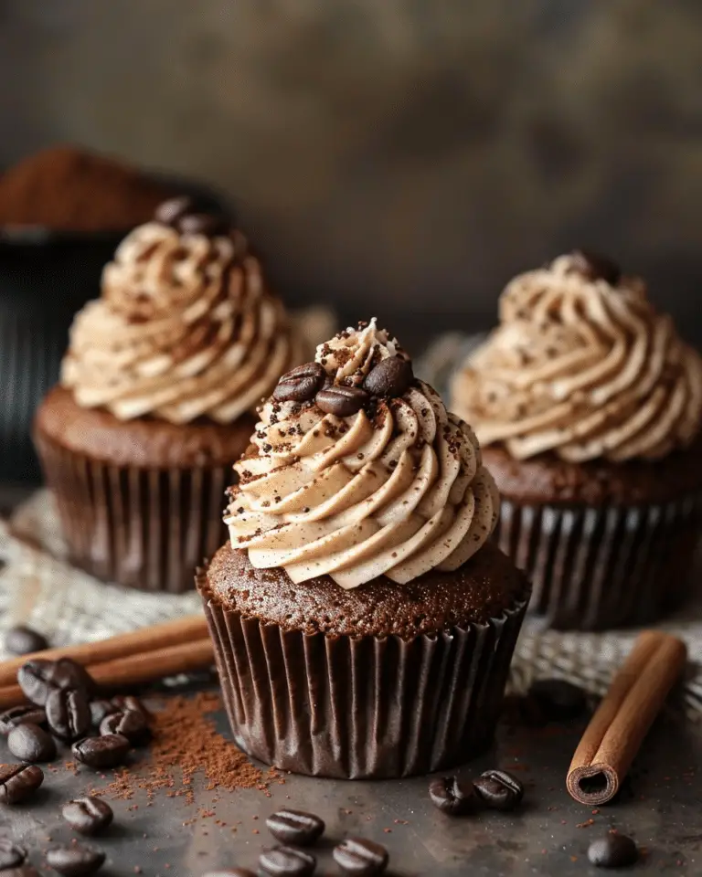 Cinnamon Mocha Cupcakes (Paleo, Gluten-Free)