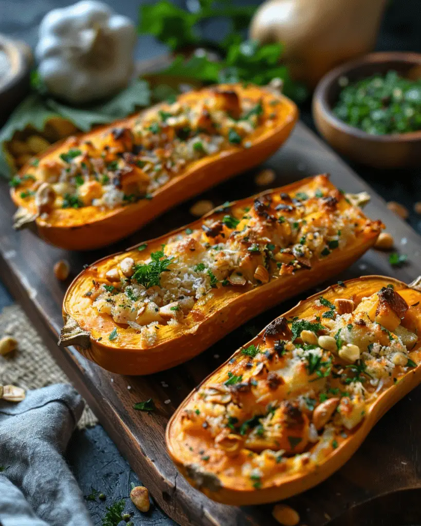 Stuffed Butternut Squash