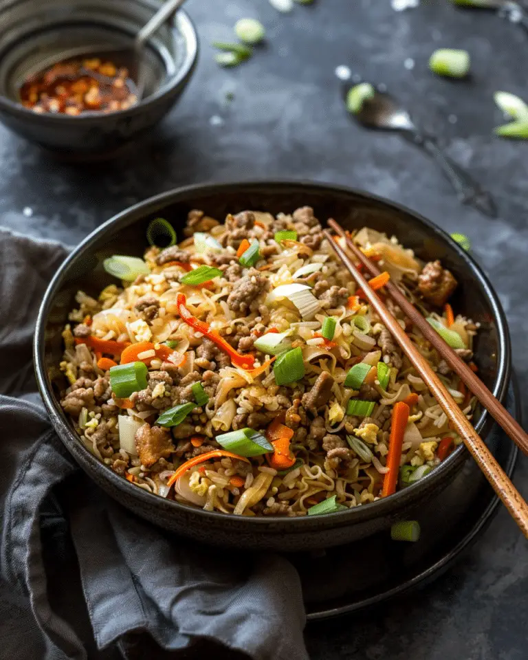 The Best  Egg Roll in a Bowl