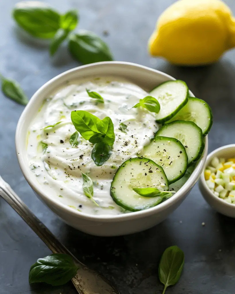 Greek Yogurt Salad Dressing