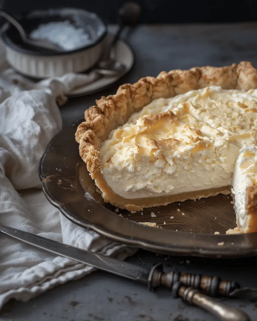 Vanilla Bean Ricotta Pie
