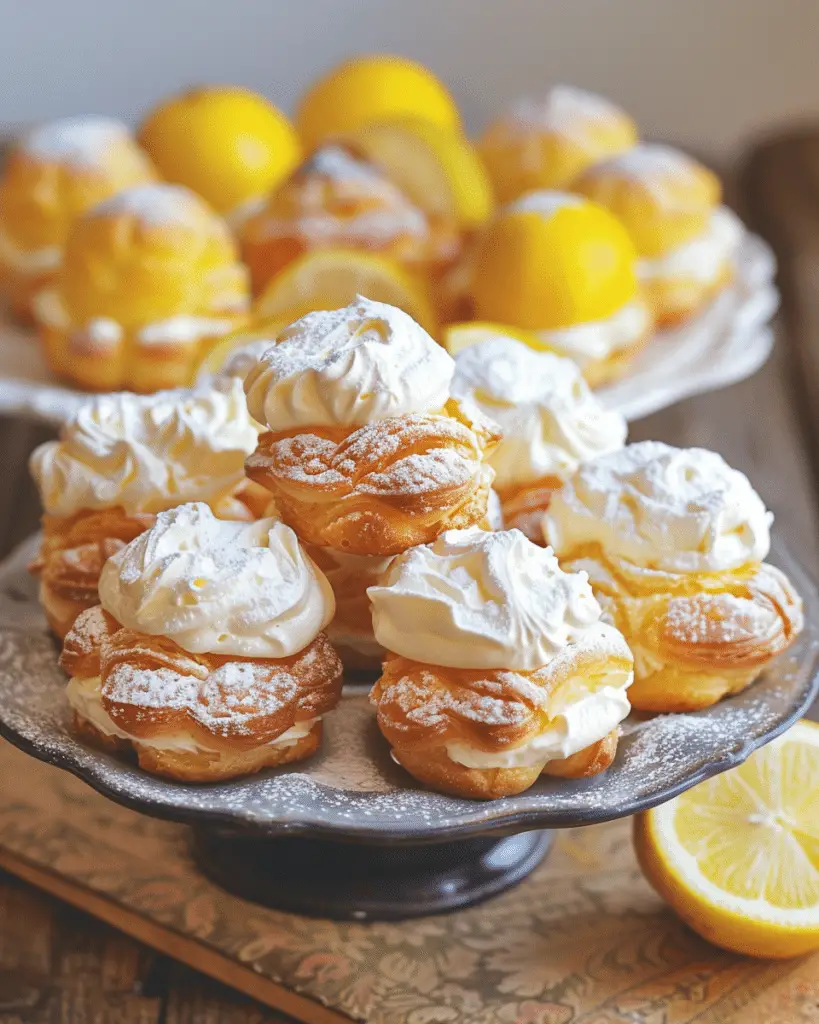 Best  Limon Mascarpone Profiteroles