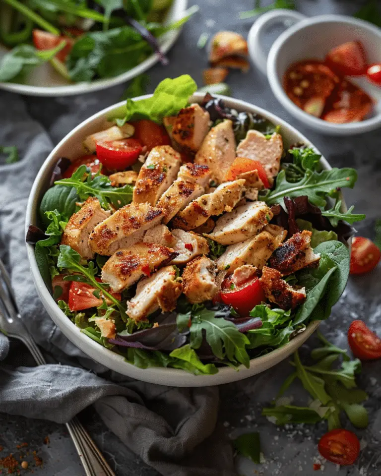Creamy Cajun Spiced Chicken Salad