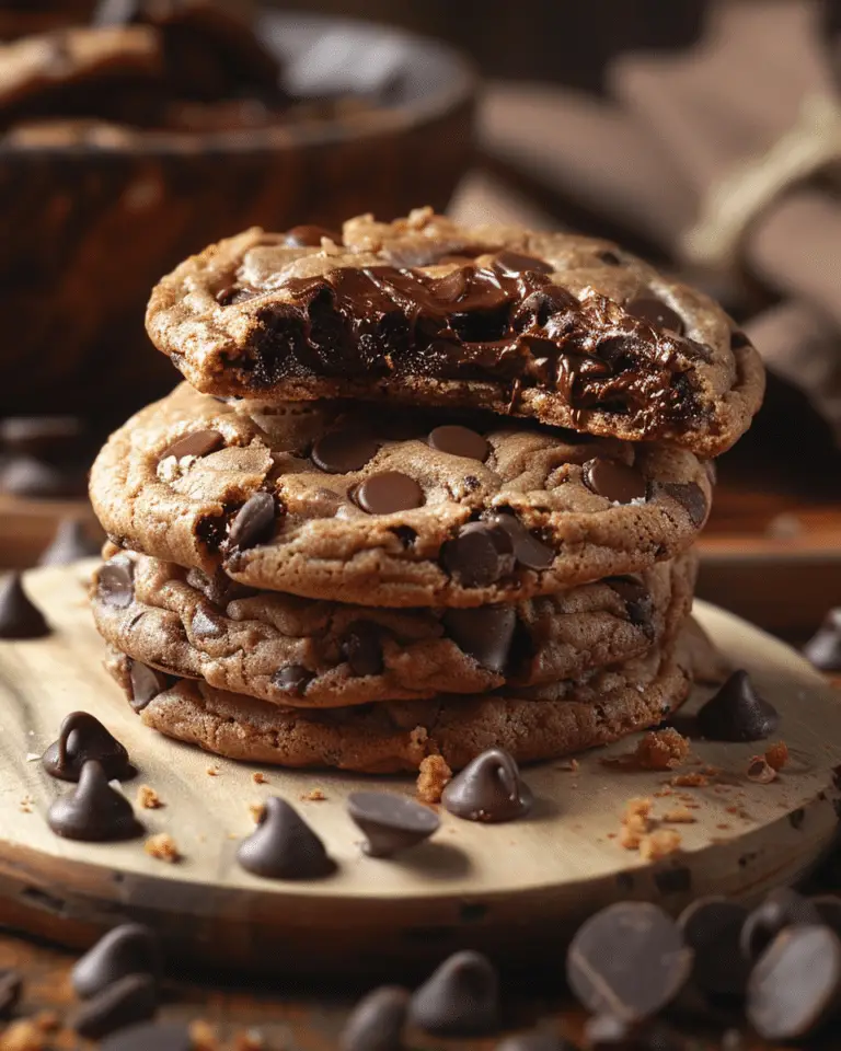 Brownie-Stuffed Chocolate Chip Cookies