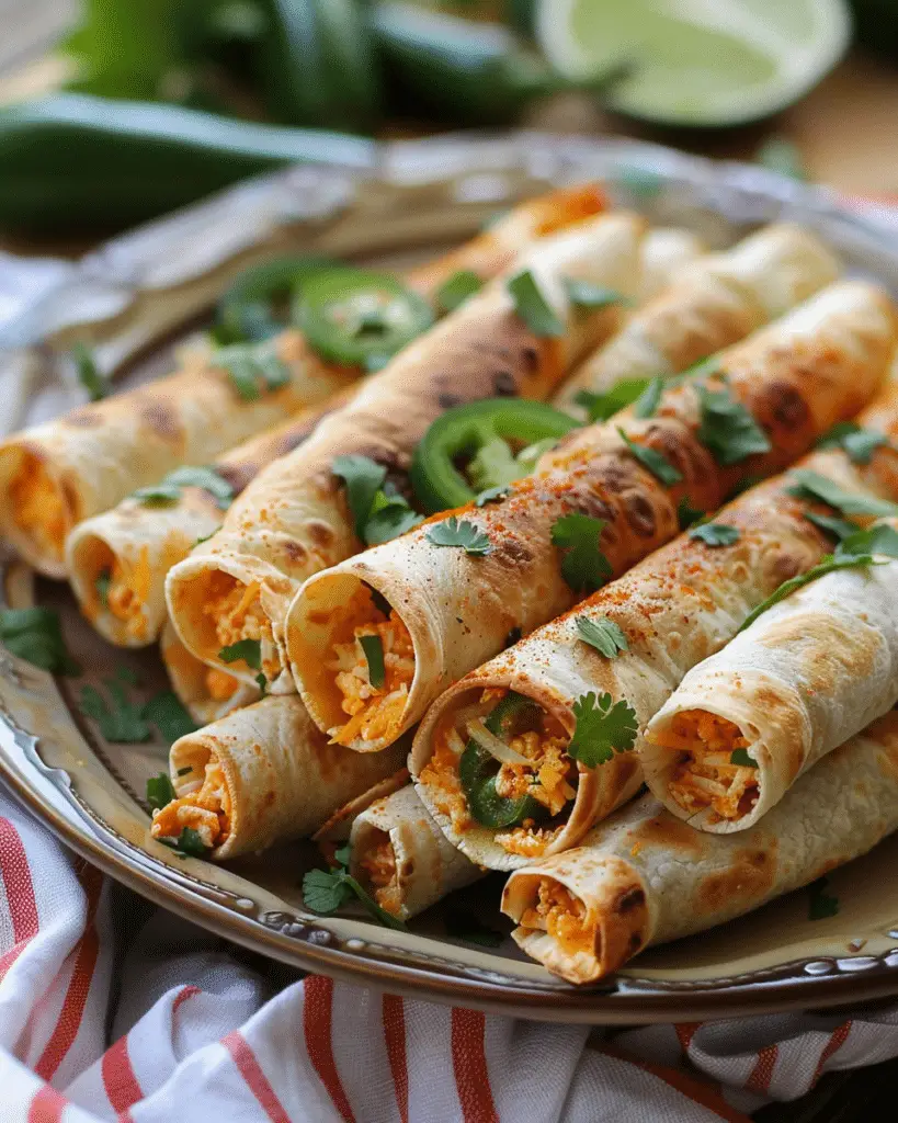 Jalapeño Popper Soyrizo Taquitos