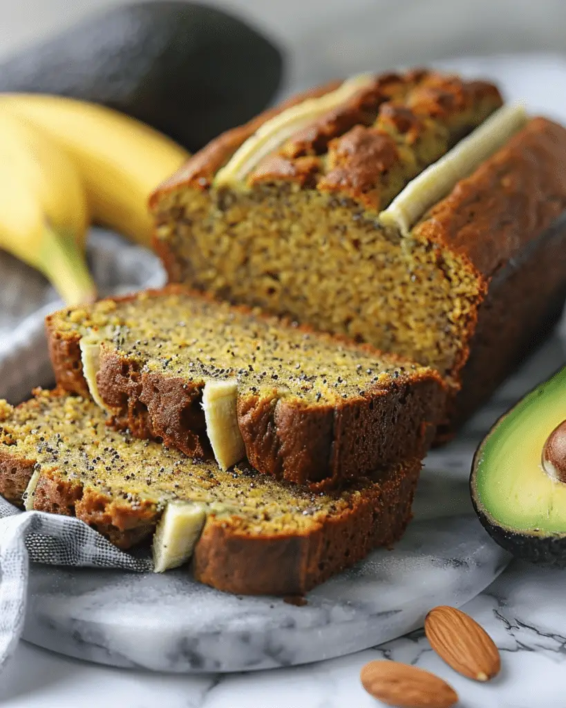 Avocado Banana Bread