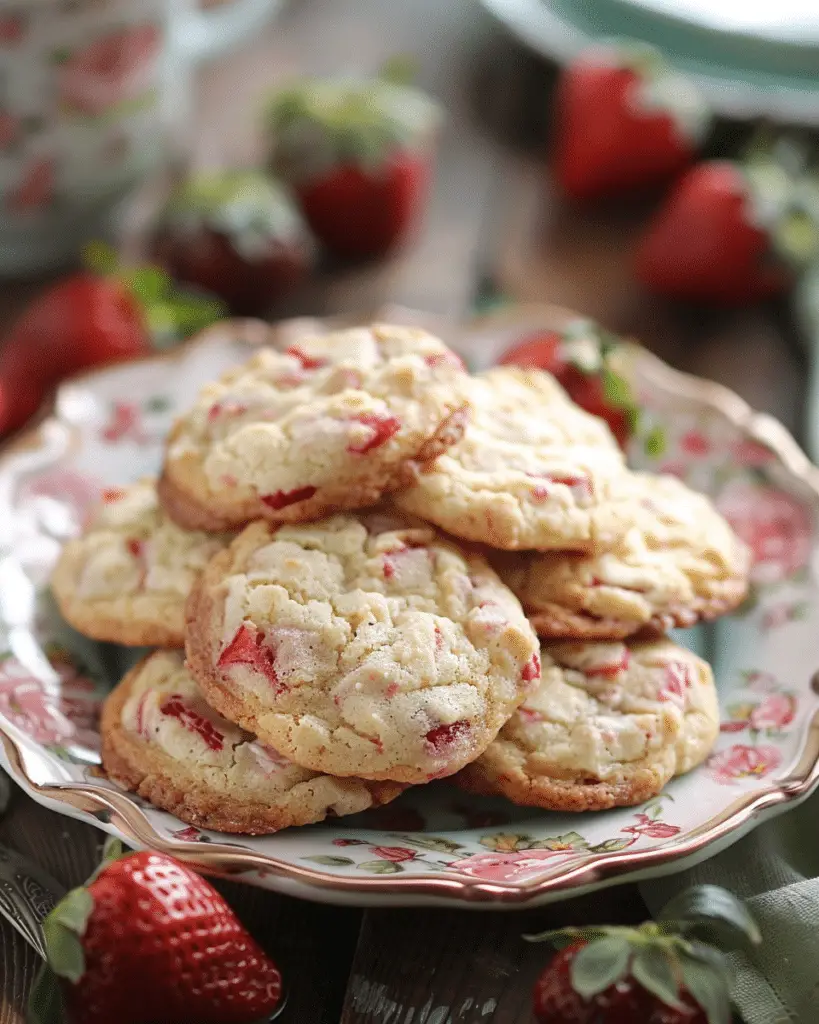 Best  Strawberry Kiss Cookies