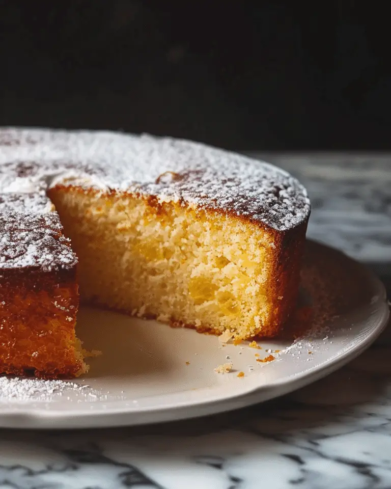 Coconut Flour Orange Cake