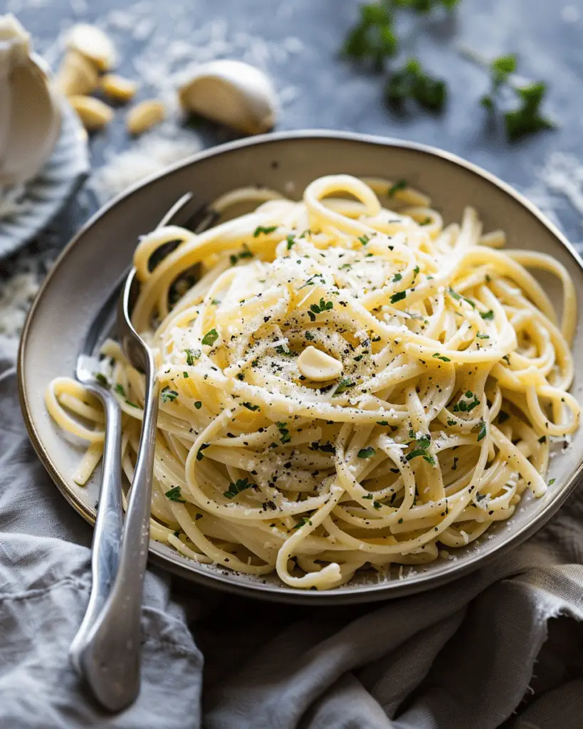 Best  Garlic Butter Pasta