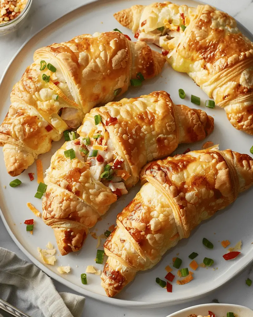 Easy Cheesy Chicken-Filled Crescents