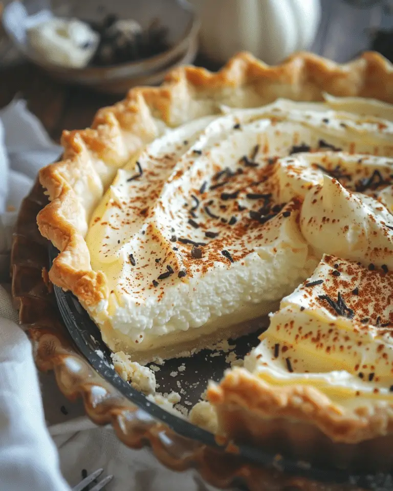 Best  Vanilla Bean Ricotta Pie