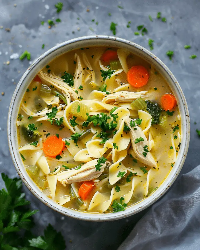 Best  Chicken and Vegetable Noodle Soup