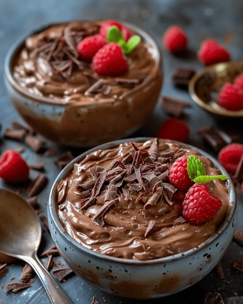 Chocolate Greek Yogurt Mousse