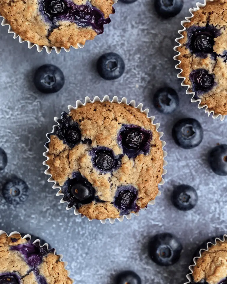 Blueberry Muffin (Gluten Free, Nut Free, Dairy Free, Low Carb)