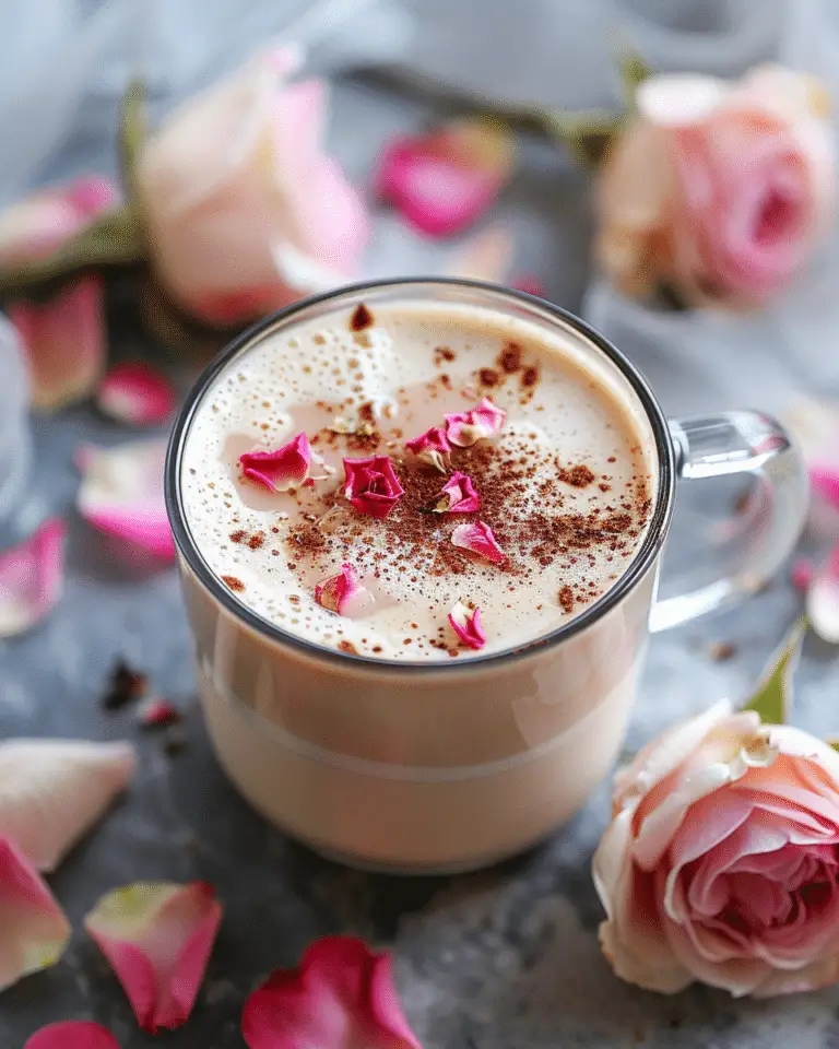 Best  Easy Rose Latte (Iced or Hot)