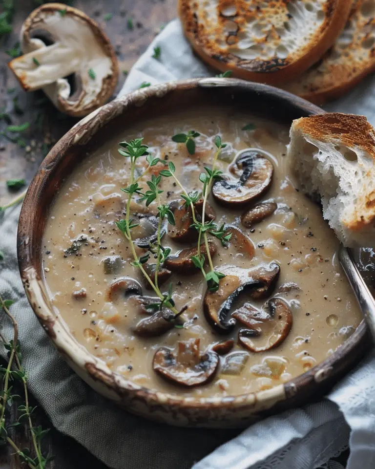 Hungarian Mushroom Soup