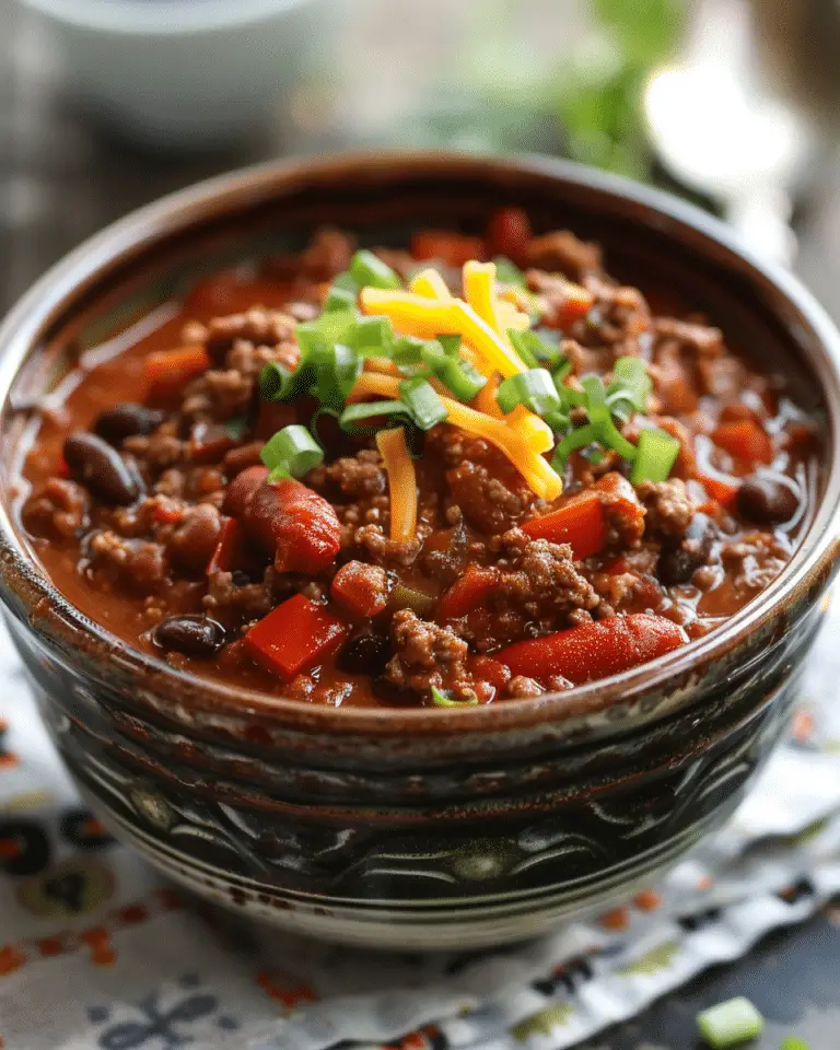 Hot Dog Chili Recipe